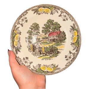Royal China Fair Oaks Working In Field Salad Plate